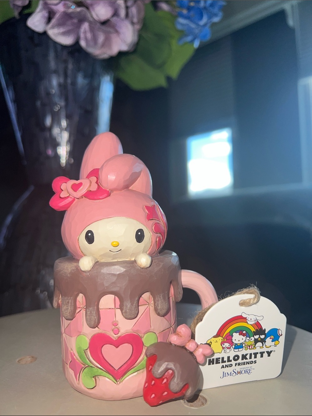 🍓My Melody Chocolate Strawberry Mug – Jim Shore × Sanrio Rare🍓